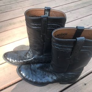 Men’s Lucchese Ostrich Boots